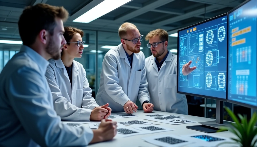 Team di ingegneri EnerMax che lavorano su un progetto di energia rinnovabile