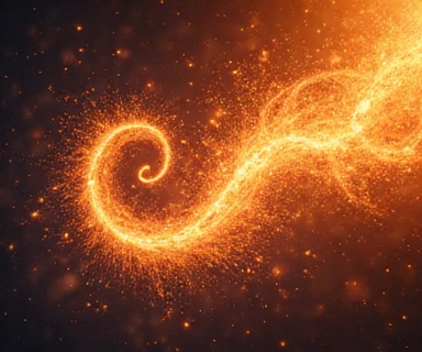 Simbolo astratto di energia e vitalità